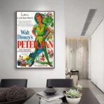 affiche peter pan disney