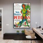affiche peter pan disney