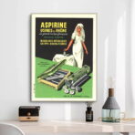 affiche pharmacie vintage