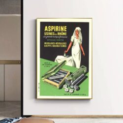 affiche pharmacie vintage