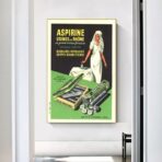 affiche pharmacie vintage