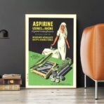 affiche pharmacie vintage