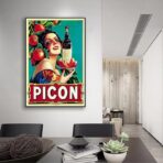 affiche picon ancienne
