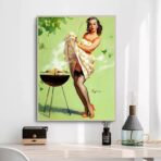 affiche pin up année 50