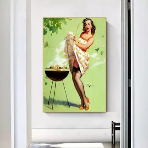 affiche pin up année 50