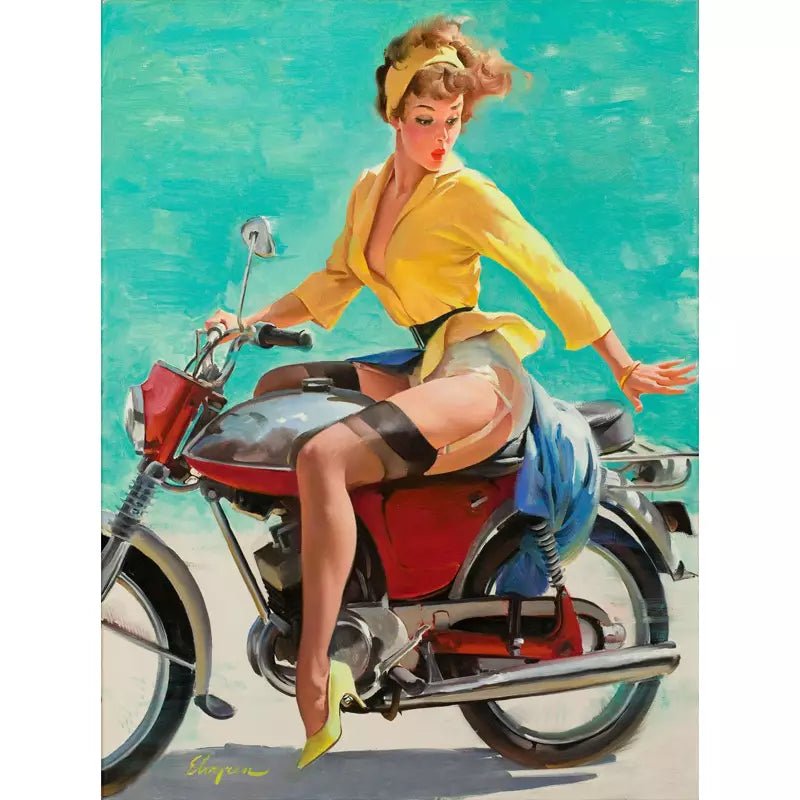 affiche-pin-up-moto_11 affiche pin up moto