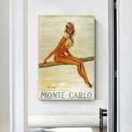 affiche pin up vintage