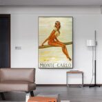 affiche pin up vintage