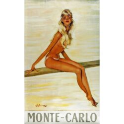 affiche pin up vintage