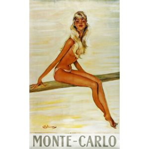 affiche pin up vintage