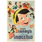 affiche pinocchio disney