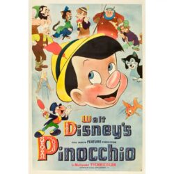 affiche pinocchio disney