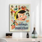 affiche pinocchio disney