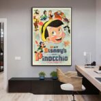 affiche pinocchio disney