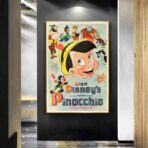 affiche pinocchio disney