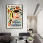 affiche pinocchio disney