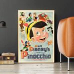 affiche pinocchio disney