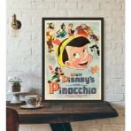 affiche pinocchio disney