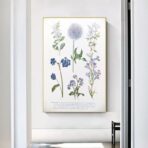 affiche plante vintage