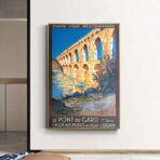 affiche pont du gard