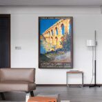 affiche pont du gard
