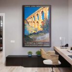 affiche pont du gard