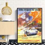 affiche porsche vintage