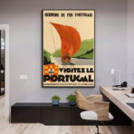 affiche portugal vintage