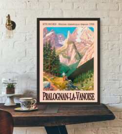 affiche pralognan la vanoise