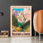 affiche pralognan la vanoise