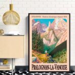 affiche pralognan la vanoise