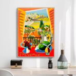 affiche provence vintage