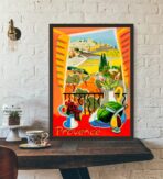 affiche provence vintage
