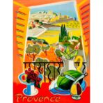 affiche provence vintage