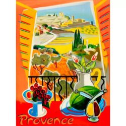 affiche provence vintage