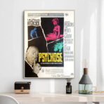affiche psychose alfred hitchcock
