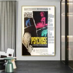affiche psychose alfred hitchcock