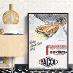 affiche publicitaire citroën