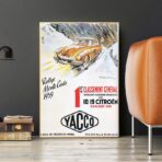 affiche publicitaire citroen