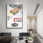 affiche publicitaire citroen