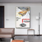 affiche publicitaire citroen