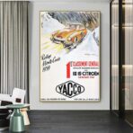 affiche publicitaire citroen