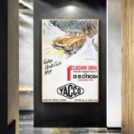 affiche publicitaire citroen