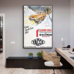 affiche publicitaire citroen