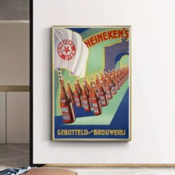 affiche publicitaire heineken