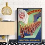affiche publicitaire heineken