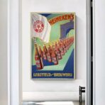 affiche publicitaire heineken