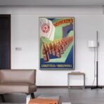 affiche publicitaire heineken