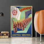 affiche publicitaire heineken