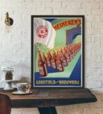 affiche publicitaire heineken